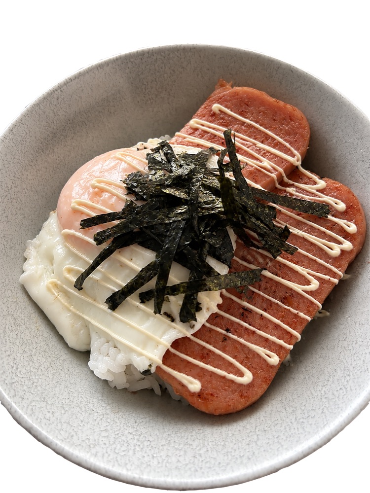natsu cafe&space スパムエッグ丼