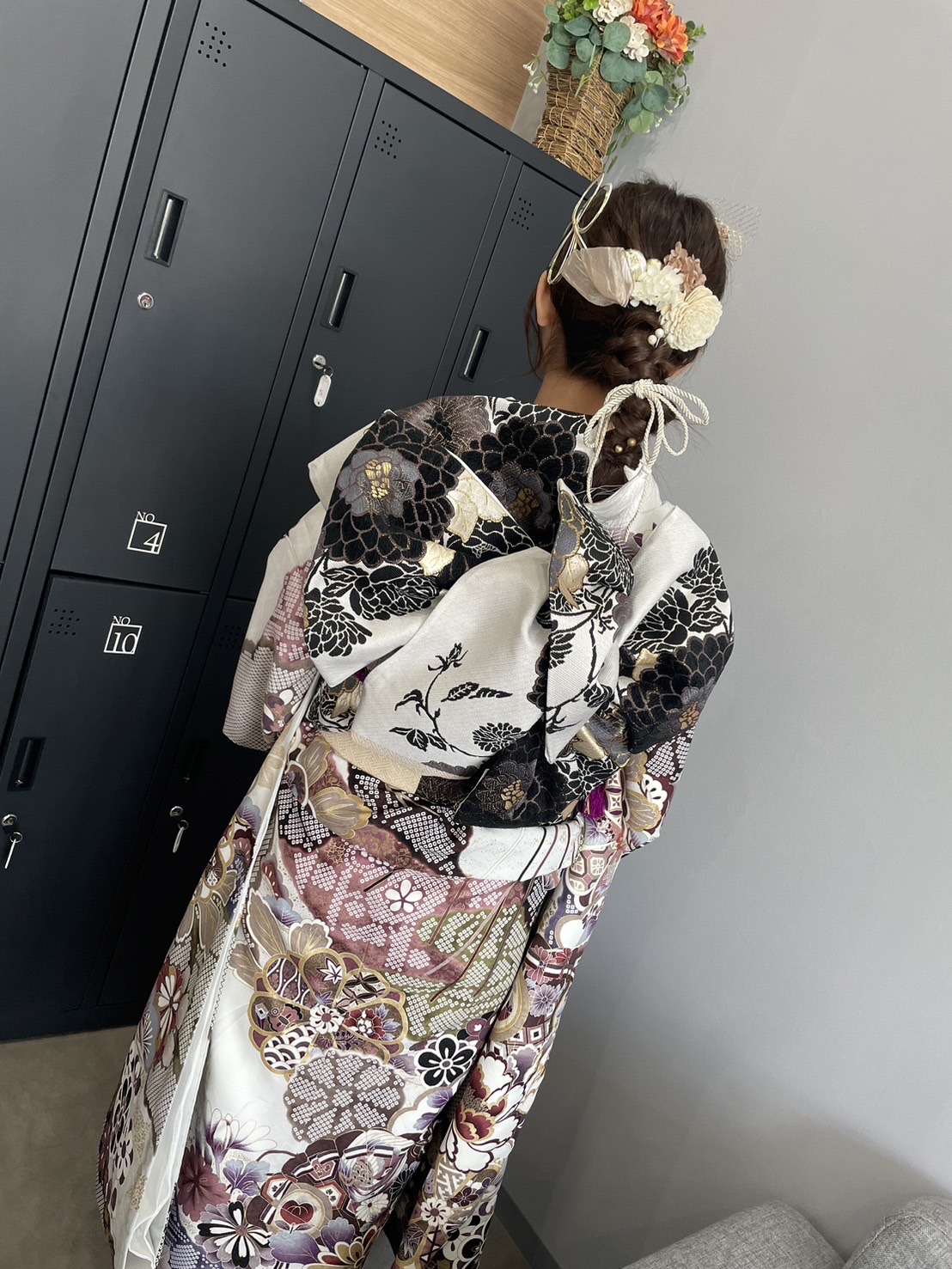 着付けとヘアセット