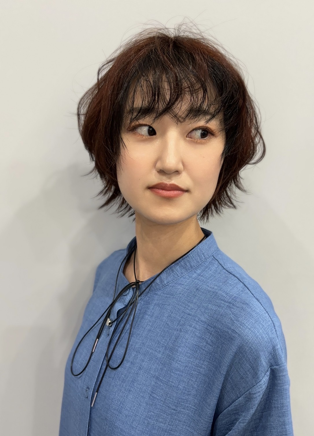 軽やかなショートボブ